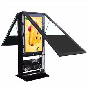 Dvostrani LCD kiosk za vanjsko digitalno oglašavanje